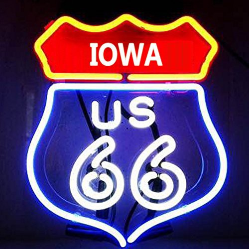 高い品質 Iowa State 66 歴史的ルート Wikineonネオンサインライト ビールバー ポス 未使用品 時間指定不可 ライト 照明 シーリングライト シーリングファン Operations Mahfouztours Com