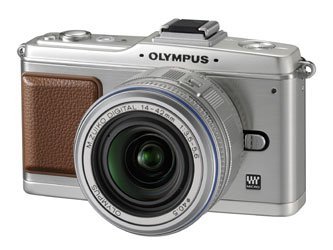 Olympus ミラーレス一眼 新作 Pen E P2 品 レンズキット シルバー E P2lkit Slv