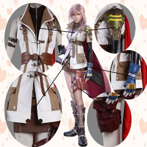 安い コスプレ衣装 Ff13 ファイナルファンタジーxiii ライトニング風 ウイッグ 未使用品 代引不可 Olsonesq Com