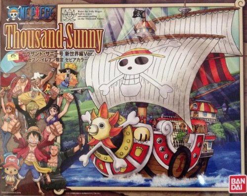 国内最安値 ワンピース サウザンド サニー号 新世界ver セブンイレブン限定 セピア 未使用品