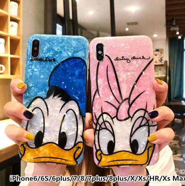 Iphoneケース カップルケース ディズニー ドナルドダック アイホンケースiphoneカバー スマホケース デイジーカバーの通販はau Wowma ワウマ Rinrin Store 商品ロットナンバー