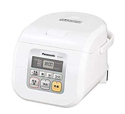 交換無料 パナソニック 3合 炊飯器 マイコン式 ホワイト Sr Ml051 W 品 超歓迎 Wlhospitality Co Uk