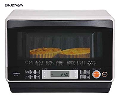 春夏新作 TOSHIBA 石窯ドーム オーブンレンジ26L グレイッシュホワイト ER-JD7(品), 川西市 635f940b