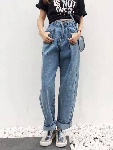 デニム ベイカーパンツ ワイドパンツ デニムパンツレディース ボトムス 新作 ゆったり 体型カバー 着痩せ 美脚 090の通販はau Pay マーケット Hikari Shop 商品ロットナンバー