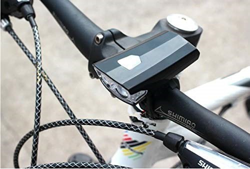 自転車 サイクル ライト ブラック LED 防水 USB充電式 持ち運び 工具 