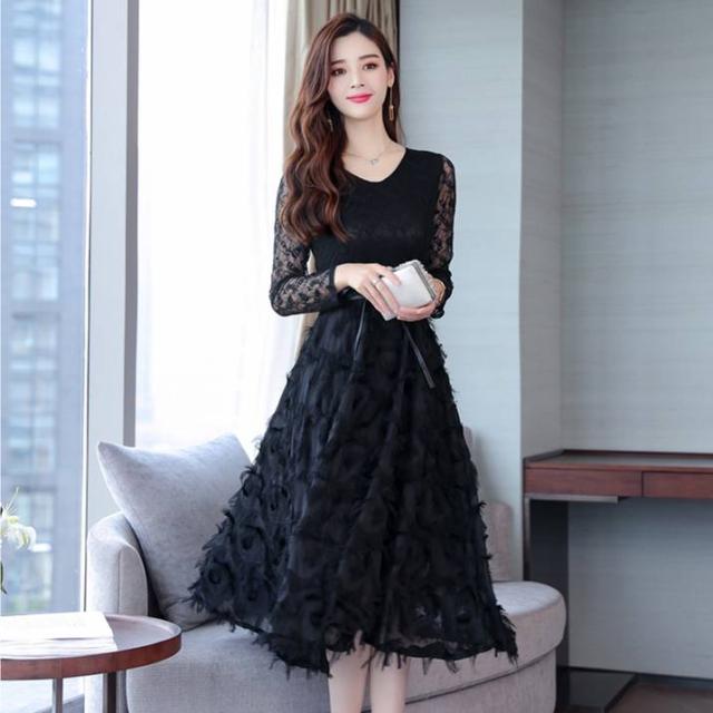 代引不可 パーティードレス 結婚式 お呼ばれドレス 代 30代 40代 袖あり 結婚式ワンピース 黒ロングワンピース パーティードレス膝丈 結婚式お呼 国内最安値 Farmerscentre Com Ng