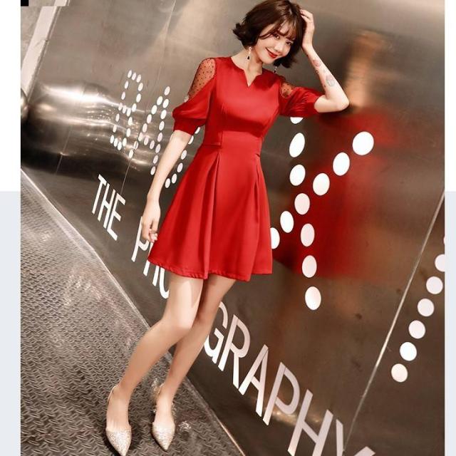 お呼ばれドレス 30代 パーティードレス 40代 成人 レース 結婚式 通販 大きいサイズ レディースファッション 袖あり 成人 代 お呼ばれ ワンピース 二次会 結婚式フォーマル