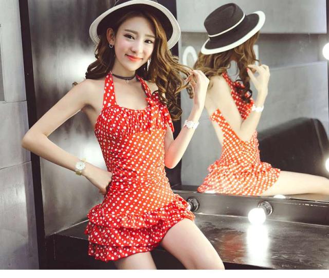 交換無料 体型カバー 水着 ワンピース 大きいサイズ レディース 19年新作 ワンピース水着 ビーチウェア 40代 30代 フレアスカート フリル オール プレゼント対象商品 Www Servblu Com