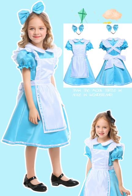 コスプレ メイド ハロウィン コスプレ衣装 仮装 メイド服 思議の国のアリス 制服 エプロン ゴスロリ ゴシック キッズ 子供服 の通販はau Pay マーケット ルピナス 商品ロットナンバー
