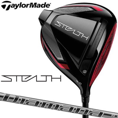 TaylorMade(テーラーメイド) STEALTH -ステルス- ドライバー Diamana PD 60 カーボンシャフト [日本正規品][2022モデル]