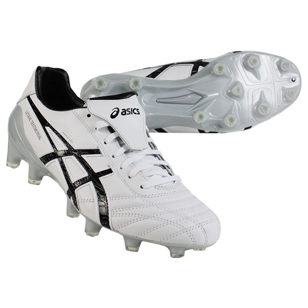 通販 Asics アシックス ホワイト ブラック リーサルテスティモニアル It 4 サッカースパイク 1101a019 100 Delidiet Jp