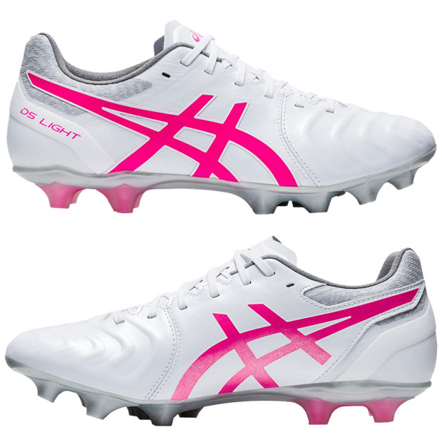 ホワイト ピンクグロー 通販 サッカースパイク1103a016 101 Asics アシックス Dsライト Delidiet Jp