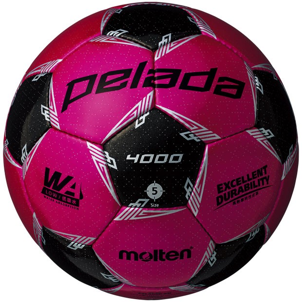 ペレーダ 4000 ピンク ブラック Molten モルテン サッカーボール5号球f5l4000 Pk