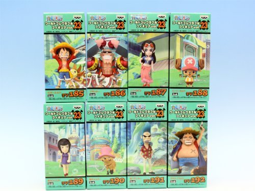 ワンピース ワールドコレクタブルフィギュア23 バンプレスト 全８種フルコ 品