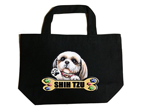 犬 かばん お散歩バッグ シーズー21 キャンバス雑貨グッズ犬雑貨 中古品 Makeachangeinc Org