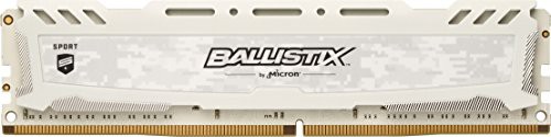 Ballistix Sport LT DDR4 2666 UDIMM G/W/R（品）
