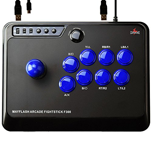 Mayflash F300 アーケードコントローラー PS4 PS3 XBOX ONE 360 PC対応 