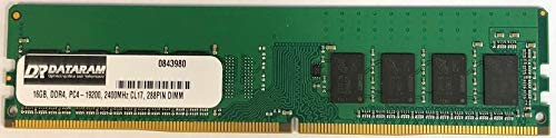 DATARAM 16GB DDR4 PC4-2400 DIMM メモリー RAM MSI A320M PRO-VHLに対応（中古品）