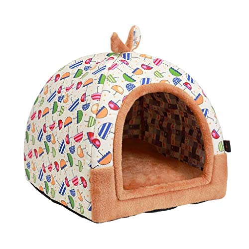 アウトレット送料無料 Chenteshangmao ペットベッドパオ犬小屋ペット猫の家四季普遍的な 取り外 品 最先端