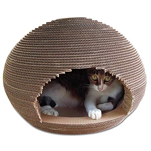 在庫処分セール 球状の猫用トイレ砂 創造的な人格の手作りの楕円形の猫用ベッド 中小ペッ 品 再入荷 Diquinsa Com Mx