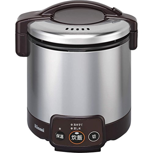 【超歓迎】 リンナイ こがまる ジャー付きガス炊飯器 5合炊き・ダークブラウン・都市ガ(未開封 未使用の新古品), 泡盛通販おきなわマート 03eadb93
