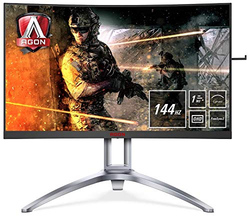 Aoc Ag273qcx Computer Monitor 68 6 Cm 27 Quad Hd Led Curved Blackre 新古未使用品