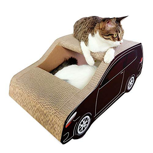 Ywhペットベッド Suv車型の猫のくず段ボール紙猫スクラッチボード研削爪お 新古未使用品 の通販はau Pay マーケット World Import Store 商品ロットナンバー