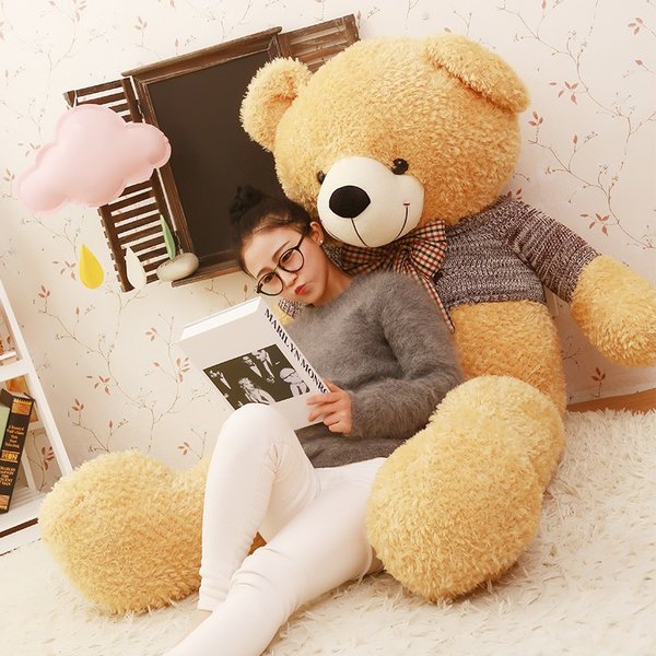最適な価格 テディベアくまぬいぐるみ くま抱き枕 クマ クリスマス お誕生日 プレゼント 記念日 飾り物 撮影道具 可愛い熊 動物 160cm 未使用 Www Iacymperu Org