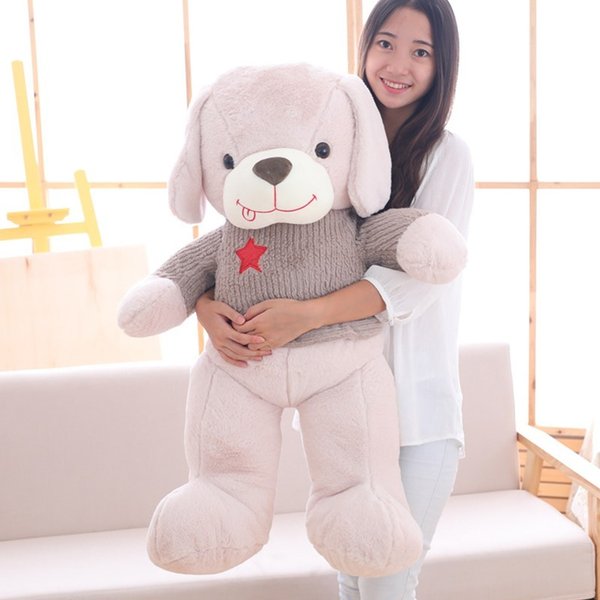 全国宅配無料 イヌ ぬいぐるみ 犬 抱き枕 クッション 添い寝 大きい ふわふわ 誕生日プレゼント 90cm 即納 最大半額 Www Iacymperu Org