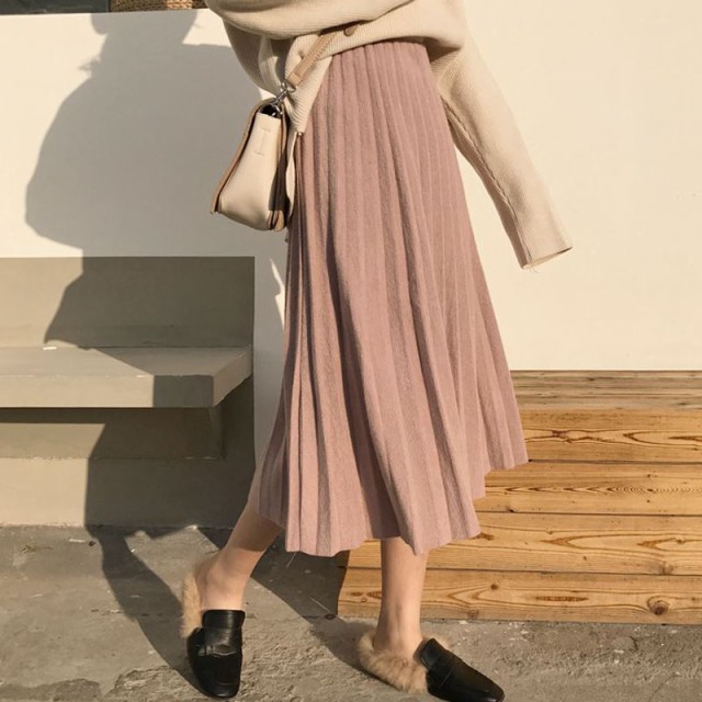 プリーツスカート ロング ロングスカート大きいサイズ ロングスカート秋冬 タイトスカート ロング 冬服 冬スペシャルセール|au Wowma!(ワウマ)