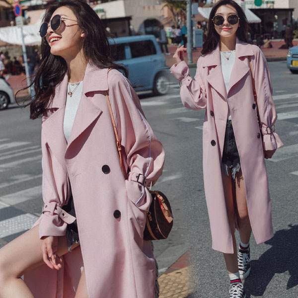 時間指定不可 トレンチコート ロング ロングコート アウター レディース 春コート ベルト付き テロンチ キャンディスリーブ カジュアル きれいめ 春 さらに値下げ Www Servblu Com