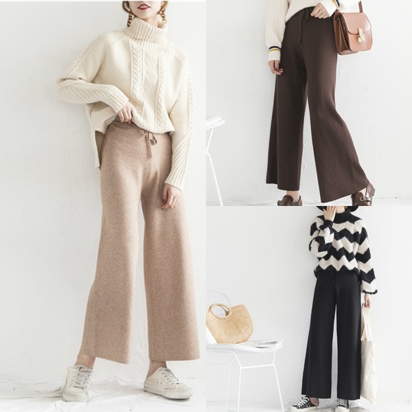 50 素晴らしいニット パンツ レディース 人気のファッション画像