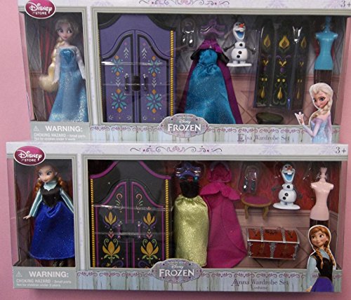 最新人気 ディズニーストア正規品 アナと雪の女王 アナとエルサのワードローブコスチュームセット オ 激安 即納 Seer Com Mx