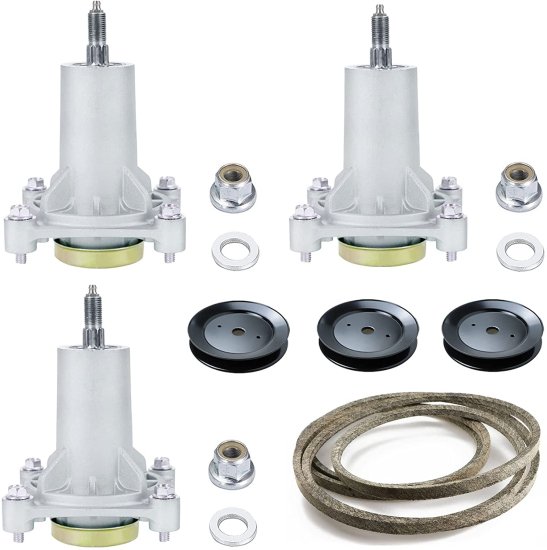 Dibanyou Deck Rebuild Kit Spindle Assembly with Pulley Belt for