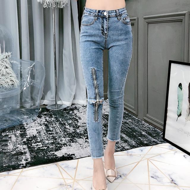 レディース デニムパンツ ダメージ スキニー ボトムス ジーンズ 美脚 ハイウエストおしゃれ 韓国ファッションの通販はau Pay マーケット Azaargo 商品ロットナンバー