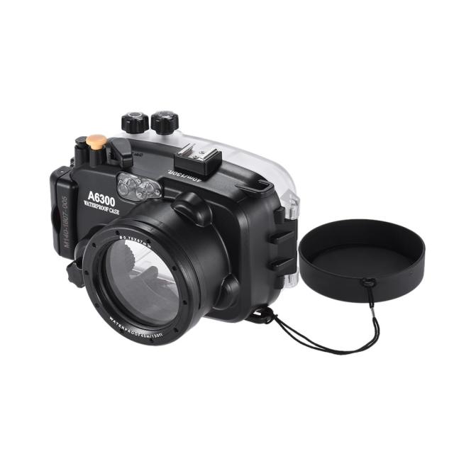 日本全国送料無料 Sony A6300 対応 40m防水 カメラ 水中 ハウジングケース ダイビング 送料込 Olsonesq Com