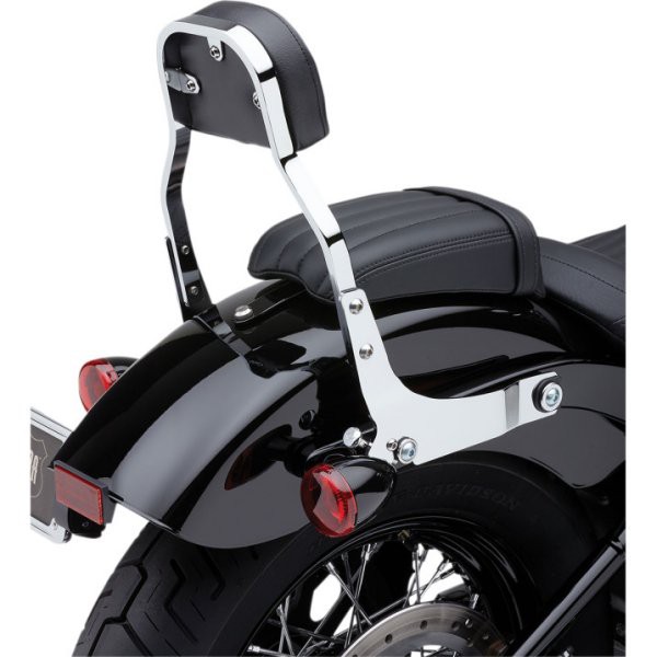 新規購入 シーシーバー ハードドライブ剛性の棒の側板 クロム 86063 HARDDRIVE Rigid Sissy Bar Side  Plates Chrome