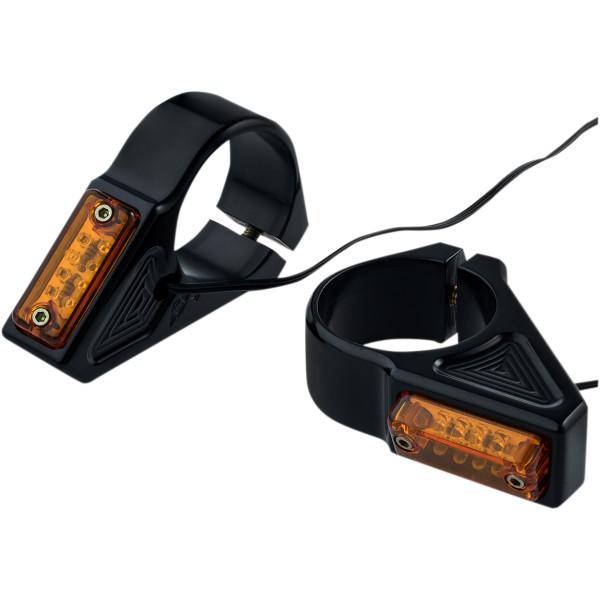 全ての ジョーカーマシン Joker Machine Ledウインカー 直角フォークマウント 41mm 黒 Wo店 受賞店舗 Eldfx Com