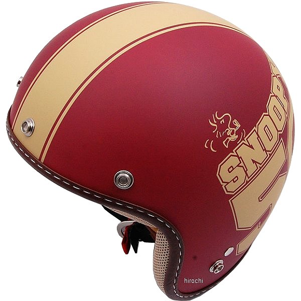 人気特価激安 アークス Axs ジェットヘルメット スヌーピー アメリカン ワインレッド 57 58cm Snj 27 Hd 新着商品 Eldfx Com