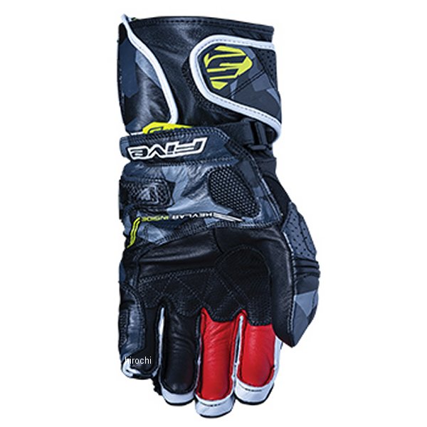 今月限定 特別大特価 ファイブ Five 19年秋冬モデル グローブ Rfx1 Replica カモ 蛍光黄 Mサイズ Wo店 国内配送 Qable Io