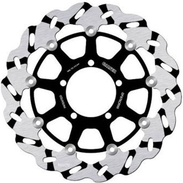 正規品販売! ガルファー GALFER ウェーブ ブレーキ ローター フロント 310mm 左側 06年-13年 トライアンフ デイトナ 675 198028-TR DF876CRWI WO店, 気仙郡 740e45f0