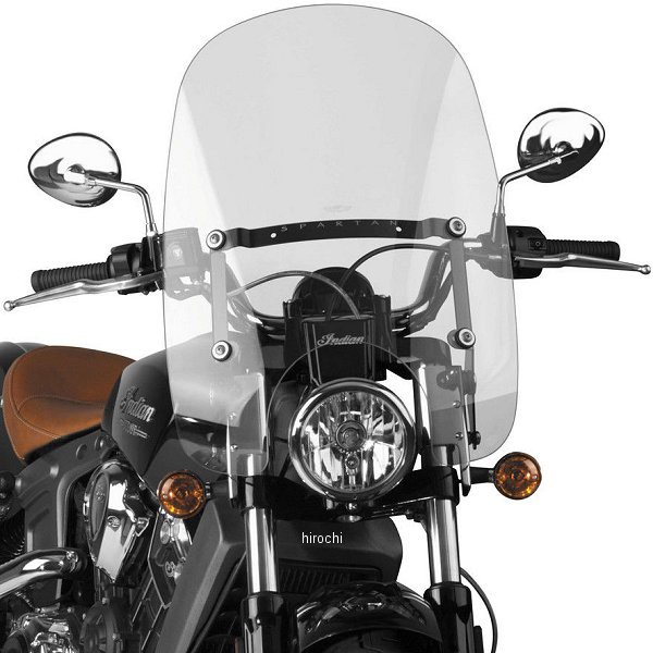 ナショナルサイクル National Cycle ウインドシールド スパルタン 19インチ 482mm クリア 553965-TR N21203 WO店