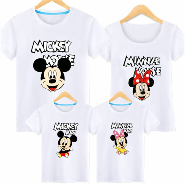 親子tシャツ 親子t Shirt Disney ディズニー Mickey ミッキー 親子お揃いtシャツ 半袖 カットソー 親子ペア お揃いの通販はau Wowma ワウマ One One 商品ロットナンバー