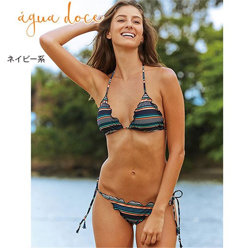 包装無料 送料無料 送料無料 水着 パット付き タイサイド ビキニ 紐ビキニ Agua Doce アグアドーセ ブラジリアン水着 三角ビキニ 海 ビーチウエアー 輝く高品質な Centrodeladultomayor Com Uy