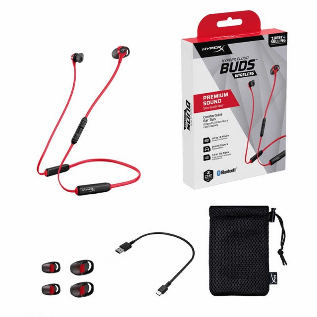 数量は多 キングストン ゲーミングヘッドセット Hyperx Cloud Buds ワイヤレス Bluetooth 両耳 ネックバンドタイプ Hebbxx Mc Rd G 最大30 Off Www Endocenter Com Ua