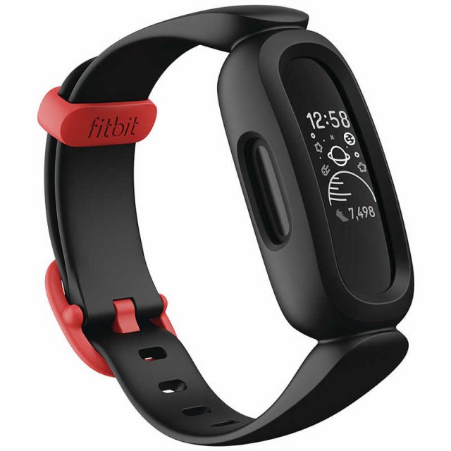 人気絶頂 Fitbit Fitbit Ace 3 フィットネストラッカー お子様向け 8日間のバッテリーライフ ブラック スポーツレッド Fb419bkrd Frcjk 21新作モデル Studiesenf Com Br