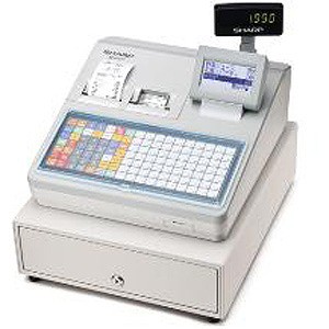 数量限定セール シャープ 電子レジスター(フラットキーボードタイプ) XE-A417-W (ホワイト), フィガロ 9d3b21a7