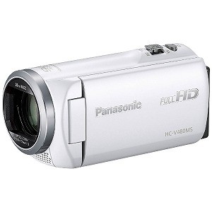 満点の SD対応 32GBメモリー内蔵フルハイビジョンビデオカメラ パナソニック HC-V480MS-W (ホワイト)-ビデオカメラ 満点の SD対応 32GBメモリー内蔵フルハイビジョンビデオカメラ パナソニック HC-V480MS-W (ホワイト)-ビデオカメラ