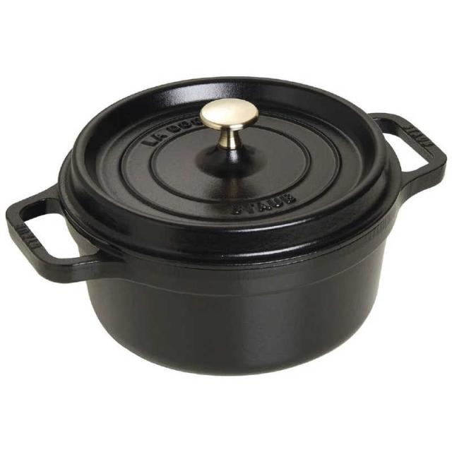 安いそれに目立つ Staub Ih対応 ホｰロｰ鍋 ピコココットラウンド 2 6l 305 ブラック 感謝価格 Grupovegadiaz Com