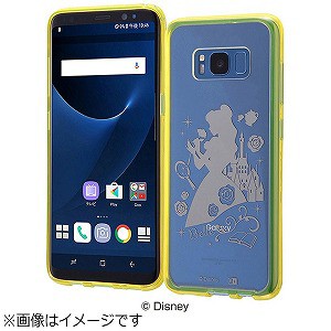 Ingrem Galaxy S8用 ハイブリッドケース ディズニー ベル In Dgs8u Bl